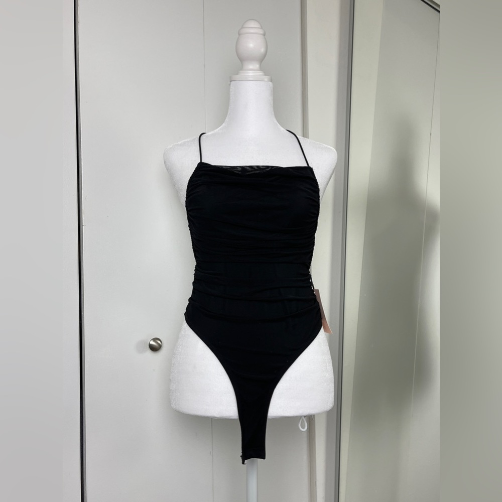 BRAND NEW NEVER WORN Ruched Bodysuit
